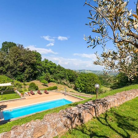 Villa Carolina - Piscina E Parco Panoramico Campagnano Di Roma Bagian luar foto