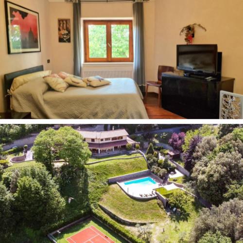 Villa Carolina - Piscina E Parco Panoramico Campagnano Di Roma Bagian luar foto
